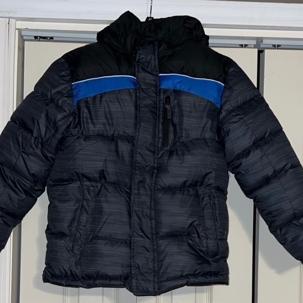 Xersion Boys Gray and Blue Coat